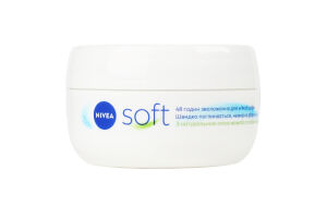 Крем для лица рук и тела интенсивный увлажняющий Soft Nivea 100мл