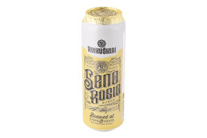 Пиво 568мл 5.4% полутемное фильтрованное пастеризованное Seno Rusio Rinkuskiai ж/б