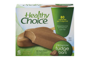 Healthy Choice Premium Fudge Bars - 6 CT