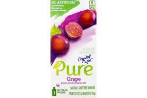 Crystal Light Pure On-The-Go-Packets Grape - 7 CT