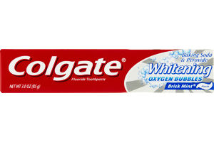 Colgate Baking Soda & Peroxide Brisk Mint Whitening Fluoride Toothpaste