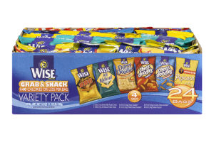 Wise Grab & Snack Variety Pack - 24 CT