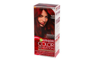 Крем-фарба для волосся стійка №6.60 Color Sensation Garnier 1шт