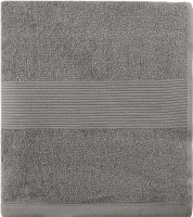 Рушник сірий махровий 40*70см 400г/м2 GM Textile