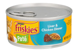 Purina Friskies Pate Liver & Chicken Dinner