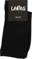 Носки женские высокие Lapas №1P-230-BLK 35-37 черный