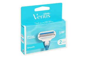 Касети змінні для гоління Smooth Venus Gillette 2шт