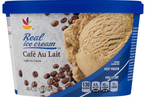 Ahold Real Ice Cream Cafe Au Lait