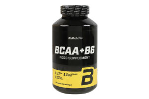 Добавка дієтична таблетки ВСАА + В6 BioTechUSA 200шт