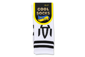 Носки мужские Cool Socks ИДИ белый р.25-27