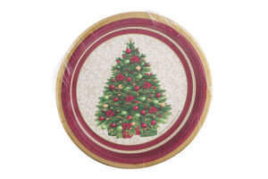 Smart Living Holiday Tree Trimming Plate Small - 8 CT