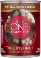 Purina ONE Smartblend True Instinct Tender Cuts In Gravy With Real Turkey & Venison