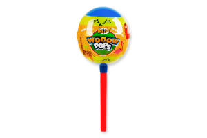 М'яч пластиковий для дівчинки та хлопчика з цукерками та сюрпризом Pops Wooow п/у 40г в асорт