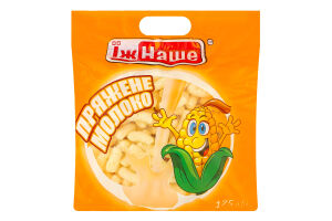 Палички кукурудзяні солодкі неглазуровані Пряжене молоко ЇжНаше м/у 175г