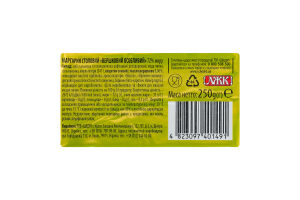 Маргарин 72% столовий Вершковий особливий Щедро м/у 250г