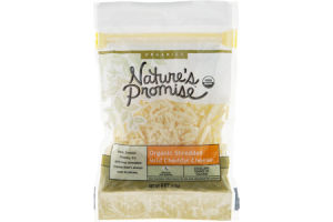 Nature's Promise Organic Shredded Mild Cheddar Cheese