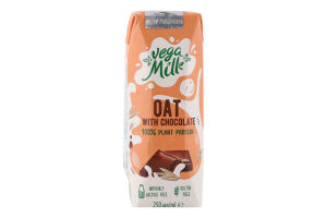 Напиток овсяный с какао ультрапастеризованный Шоколадный Vega Milk т/п 250мл