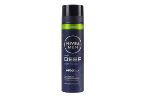Гель для бритья Deep Nivea Men 200мл