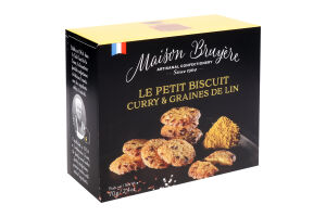 Печиво Maison Bruyere з каррі та насінням льону