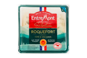 Сир 52% Roquefort Entremont п/у 0.1кг