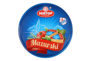 Сир плавл. SERTOP 140г Мазурський (Польща)