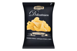 Чипси картопл.ARGENTE DELICATESS з сіллю 40г И102(Іспанія)