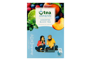 Ассорти чая черного Tea Moments к/у 15шт