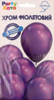 Кулька латексна Хром 3шт в асортименті 1111 Паті Хата