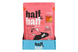 Корм влажный полнорационный для котят до 12мес с курицей и тыквой в соусе Premium Half&Half д/п 85г