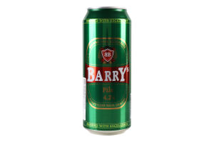 Пиво Barry's Pils світле з/б