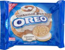 Nabisco Cinnamon Bun Oreo Cinnamon Cookie