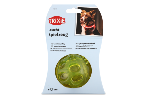 Іграшка д/собак М"яч каучук з підсвічуванням 6,5см Тріксі