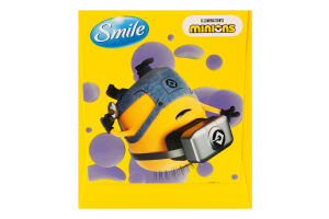 Серветки косметичні 3-х шарові Міньйони Smile 60шт