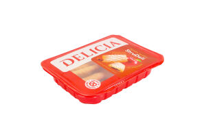 Печиво здобне з яблучним повидлом та корицею StruDeli Delicia лоток 150г