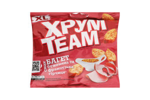 Сухарики Буженина та французька гірчиця Багет ХрумTeam м/у 90г