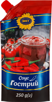 Соус пастеризованный Острый Бест д/п 250г