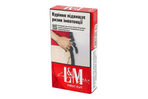 Сигарети з фільтром L&M First Cut Long Red 20шт