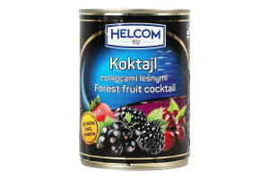 Коктейль из лесных ягод в сиропе Helcom ж/б 360г