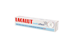 Паста зубна 5в1 Multi-effect Lacalut 75мл