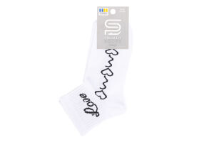 Шкарпетки жіночі Premier Socks Економ Love 23-25 білий