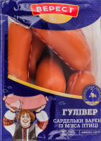 Сардельки вареные из мяса птицы Гулливер Верест в/с кг