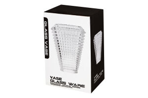 Ваза Шипи скло 13,5*10*22,5см