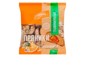 Пряники с апельсиновой начинкой Київхліб м/у 300г