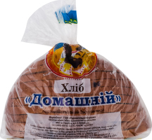 Хлеб половинка в нарезке подовый Домашний Пані Паляниця м/у 0.65кг