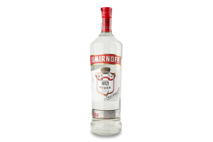 Горілка 1л 40% Red Smirnoff пл