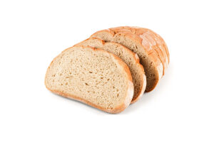 Хлеб половинка в нарезке пшеничный Домашний Добрий м/у 0.3кг