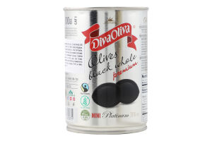 Маслини Diva Oliva Platinum 260 г Mini з/к з/б