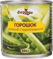 Горошок Фазенда Зелений 460г