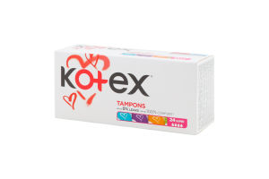 Тампоны гигиенические Супер Kotex 24шт