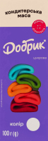 Масса кондитерская сахарная белая Добрик к/у 100г